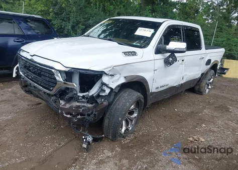 2020 Ram 1500 Laramie Longhorn 4X4 5'7 Box z USA, uszkodzony, nr VIN 1C6SRFKT6LN128041